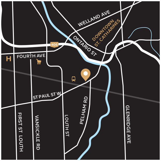 metro pointe area map